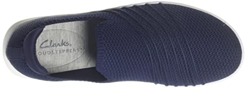 Clarks Women Adella Step Walking Shoe Dark Navy, Blue, Size_7