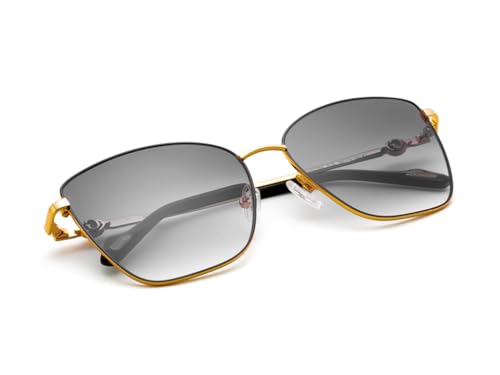 GUESS 100% UV protecetd | Gradient | Large | Full Rim | Butterfly | Frame: Black | Lens: Grey