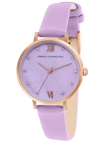 French Connection Analog Purple Dial Women's Watch-FCN00065A