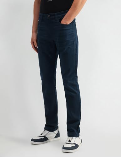 Arrow New York Men's Slim Jeans (ANAIJN2659_Indigo