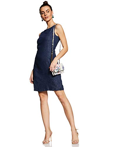 U.S. POLO ASSN. Women's Cotton Blend Dresses and Jumpsuit Knee-Length Dress (UWDR0126_Grey_M)