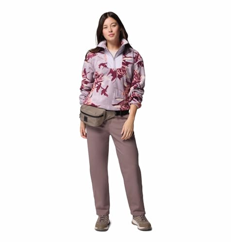 Columbia Women Purple Sequoia Grove Pullover, M