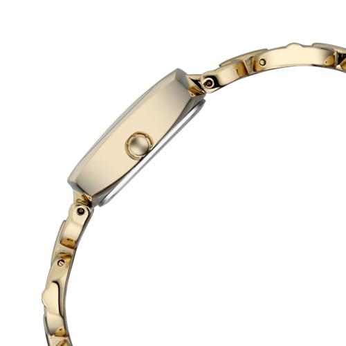 Raga Showstopper 5.0 Quartz 3 Hands Shaped White MOP Dial, Gold Strap Watch for Women - 95481YM01