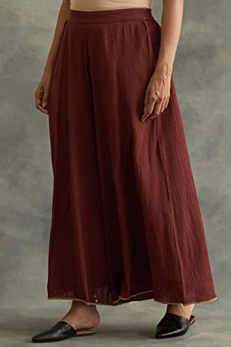 W for Woman Modal Western Skirt Dark Red