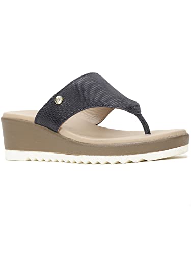 Hush Puppies Scarlet Thong Women's Navy Heels - 5 UK (6749904)