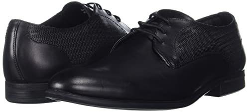 Bata Mens Joey Derby Black Sneaker - 6 UK (8246634)