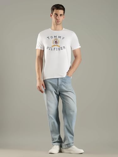 Logo Regular Fit Cotton T-Shirt White