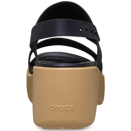 Crocs Brooklyn Sky Women Sandal (Color-Black | Size-7)