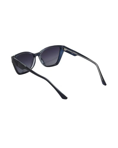 Blue Toned with Blue Polarised Lens Cat Eye Sunglass for women