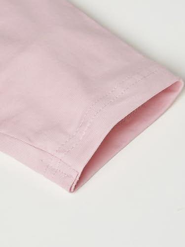 Max Girls Solid Leggings (Pink_14-16 Y)
