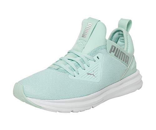 Puma Women's Enzo Beta Wn s Fair Aqua White Running Shoe-4 Kids UK (4060979038486)