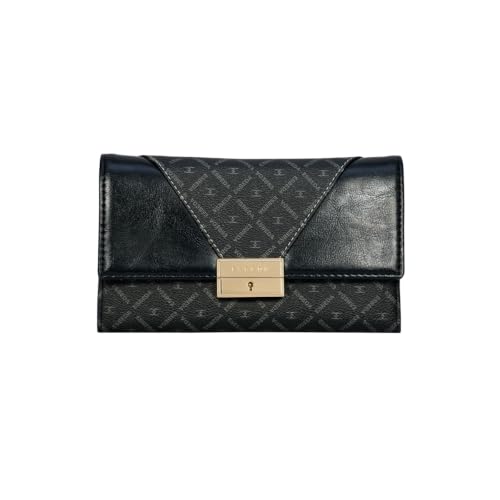 ESBEDA Black Color Glamour Lock Wallet for Women