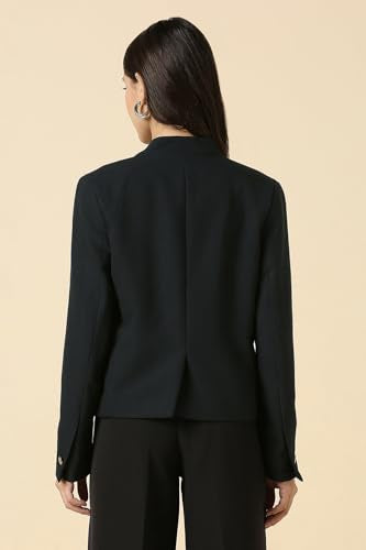 Allen Solly Women's Blazer (AHBZWRGPT92275_Navy