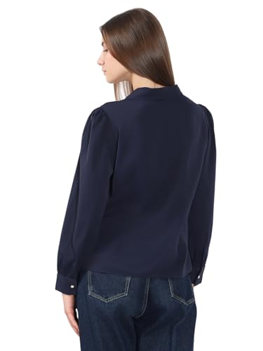VERO MODA Women's Regular Fit Navy Shirt