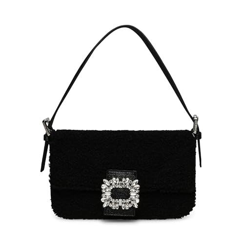 Steve Madden Women's Steve Madden Bstevett Rhinestone Crossbody, Black, One Size