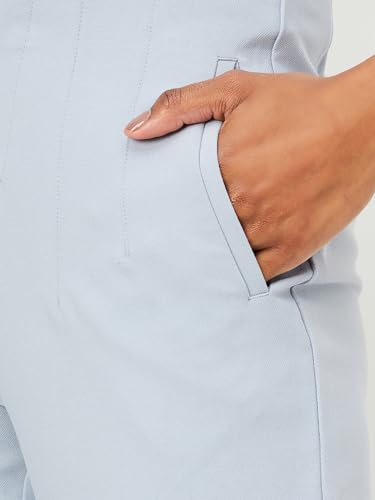 Max Women Structured Formal Trousers (SFB3113BLUE)_34