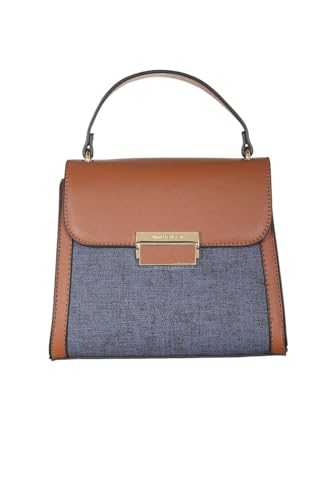 Van Heusen_Womens__SLING BAG_(VWSS25SMU0228_BLUE/TAN_)