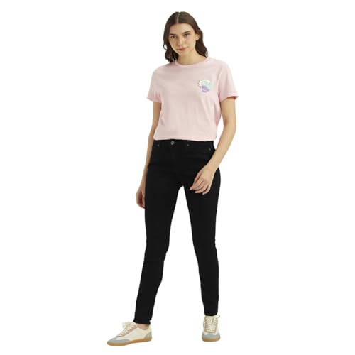 Levi's Women's Mid Rise 711 Skinny Fit Black Jeans