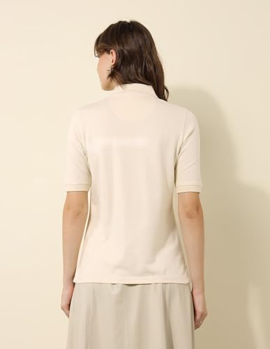 U.S. POLO ASSN. Women's Loose Fit Polo Shirt (UWSS25PTS285