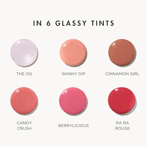 HYUE HydraPlump™ Lip Plumper | 4 ml | Long-term Plumping Effect & Hydration | Non-sticky Formula with Cooling Ice Cube sensation | Jojoba Oil, vit E & Pomegranate Extract | Flat-tip Applicator