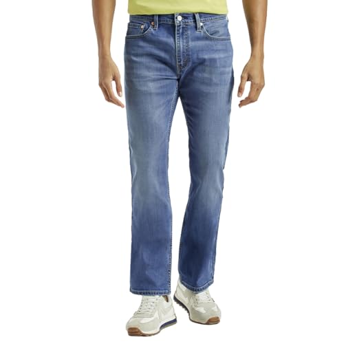 Levi's Men's 527 Light Indigo Bootcut Fit Mid Rise Jeans
