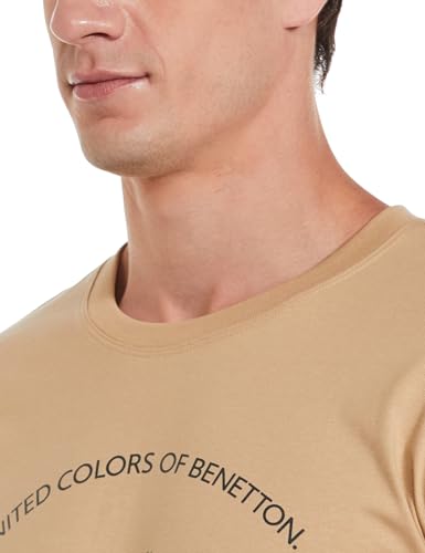 United Colors of Benetton Men's Regular Fit T-Shirt (25P3P99J4017IMM1_MM1