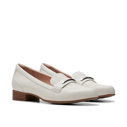 Clarks Juliet Aster Off White Lea