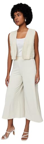 Max Women's Regular Trousers (SFB3314_Beige