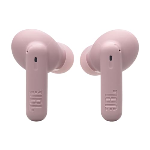 JBL Wave Beam 2 Ear Buds Wireless BluetoothV5.3, Active Noise Cancellation Earbuds,Multi Connect, App for Customized Extra Bass Eq, Relax Mode,Speed Charge, 40H Playback, Fast Pair,4 Mics,IP54(Pink)