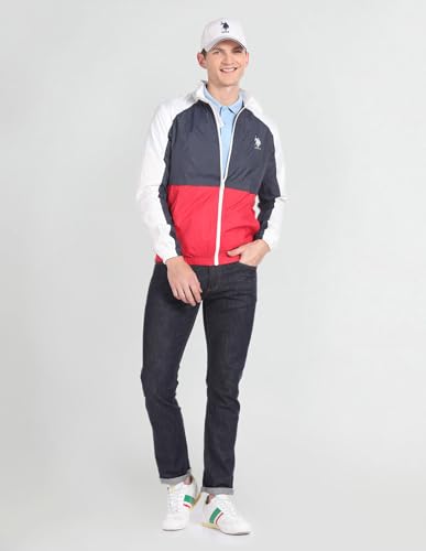 U.S. Polo Assn. Denim Co. Colour Block Windcheater Jacket