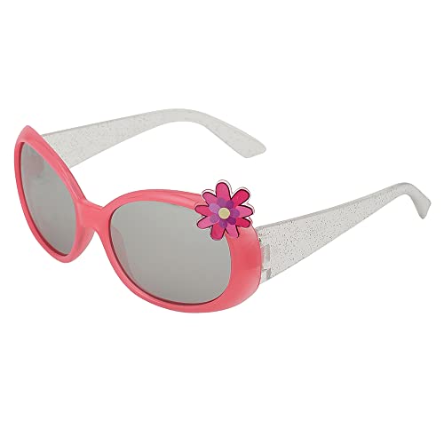 Carlton London Girl's Grey Lens & Pink Square Sunglasses