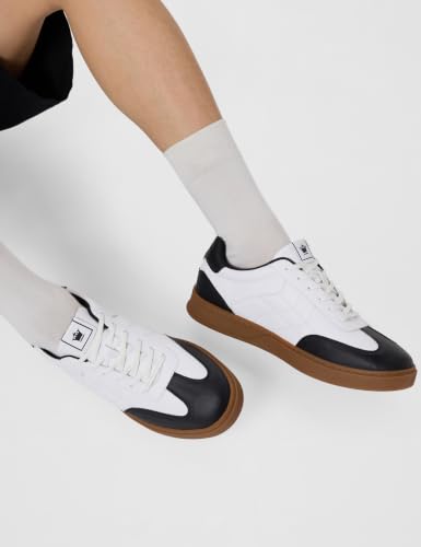 Louis Philippe_Mens_Casual_White & Black_Shoes_LYSSNSSFL10287_43