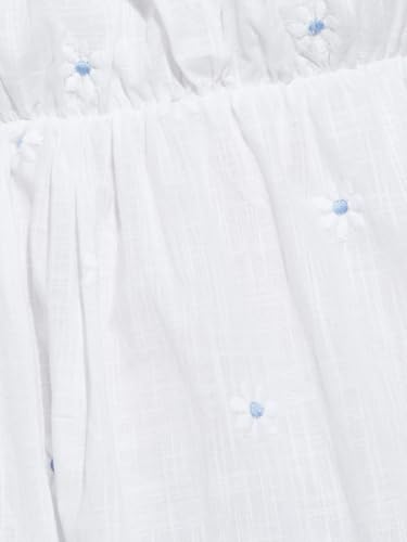 Max Alaya F x URB_N Women Embroidered A-line Dress (Off White_XL)