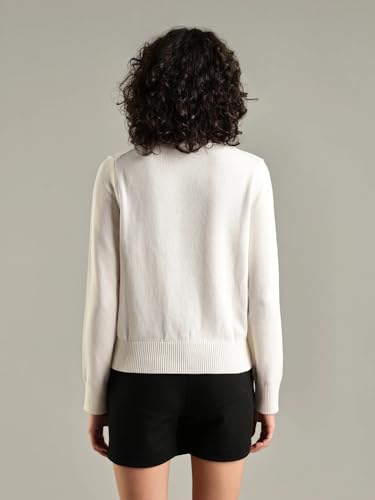 Regular Fit Cotton Crew Neck Sweater