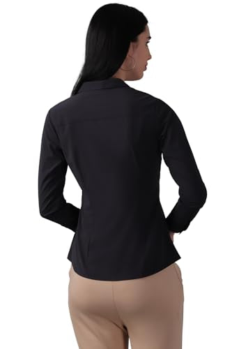 Allen Solly Women Purple Solid Long Sleeves Shirt