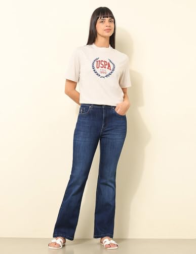 U.S. POLO ASSN. Women's Classic Jeans (UWSS25JEN318 Blue
