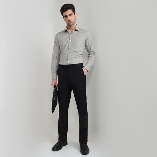 Raymond Green Structure Pattern Men Long Sleeve Casual Shirt