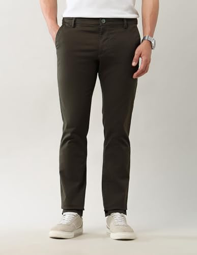 Arrow Sports Mens Olive Pants_ASAETRO2971_34
