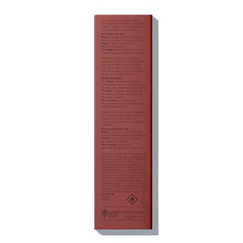 Revlon Liquid Lipstick with Clear Lip Gloss, ColorStay Overtime Lipcolor, Dual Ended with Vitamin E, 340 Eternally Tan, 4 ml