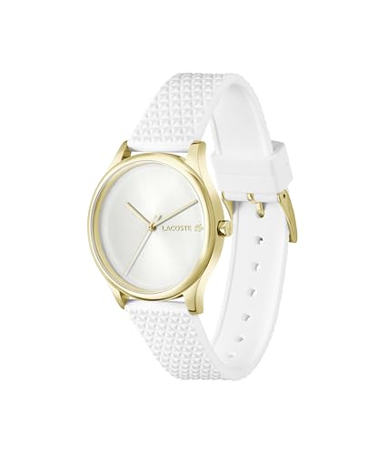 Lacoste Crocodelle Qtz Basic White Round Dial Women's Watch- 2001490