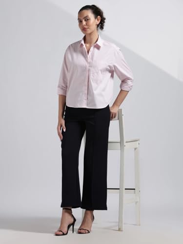 Striped Relaxed Fit Cotton Shirt