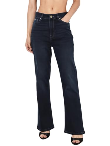 ONLY Women Bootcut Mid Rise Blue Jeans