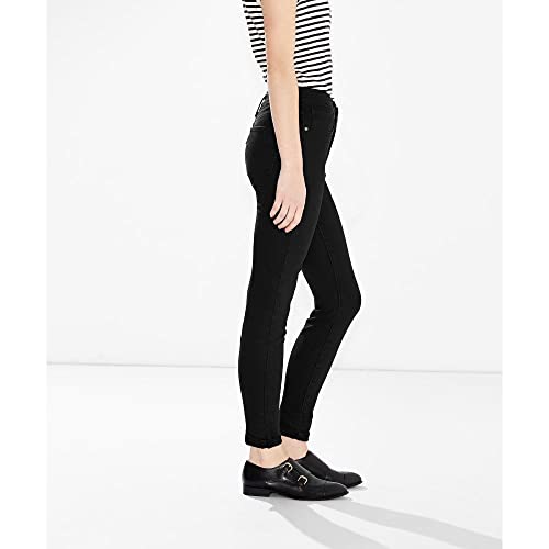 Levi's Women's 721 High Rise Skinny Jean, Soft Black, 34 (US 18) S