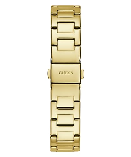 GUESS Stainless Steel Analog Gold Dial & Band Women's Watch-Gw0615L2