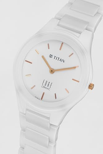 Titan Ceramic Analog Watch for Women -2653QC04/NP2653QC04