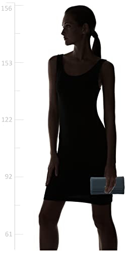 Caprese Faux Leather Womens Taro W Large Navy Wallet