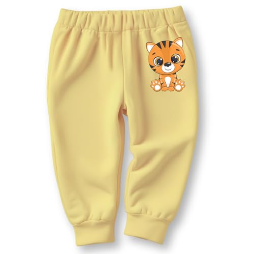 minicult Cotton Pajama Pants with Bright Colors and Fun All Over Prints for Boys & Girls (Pink 2)(Pack of 5)(12-18 Months)