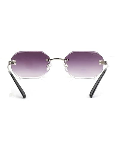Fastrack Sunglasses |OCTAGON Silver |UV protected | Large