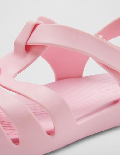 Crocs Unisex Kids Isabella Charm Sandal T Fmgo Croslite Flamingo Sandal | 5 UK |