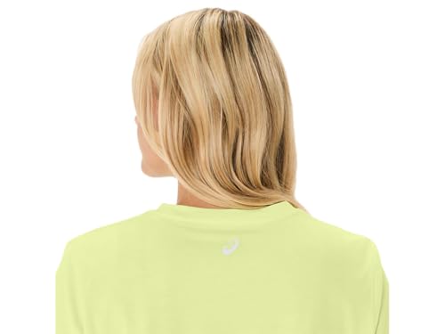 ASICS Womens Huddle Yellow Training CORE Stripe Graphic TEE - XS (2032D151.751)